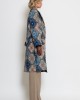 C-throu Brocade Multicolor Midi Παλτό