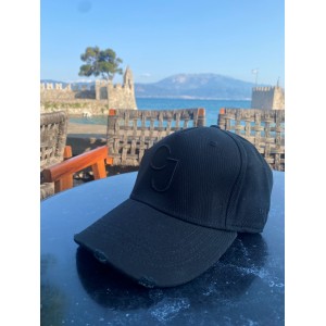 CJ_Collection Black Jockey Καπέλο