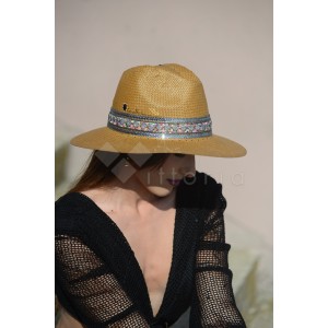CJ_Collection Strass Camel Καπέλο