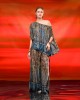 C.Manolo Animal Print One Shoulder Μπλούζα