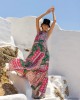 C.Manolo Print Sleeveless Φόρεμα