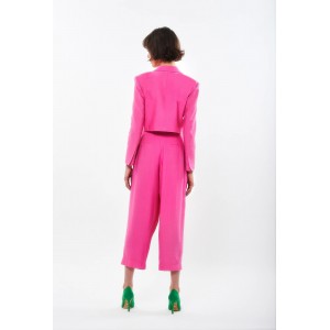 C.Manolo Crop Σακάκι Ροζ