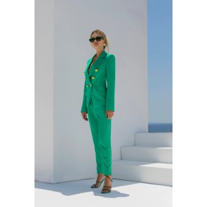 C.Manolo Green Σακάκι Μεσάτο & Cigarette Παντελόνι