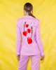 C.Manolo Hearts Pink Σακάκι