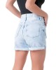 Calvin Klein Denim Light Mom Fit Σόρτς Calvin Klein Denim Light Mom Fit Σόρτς