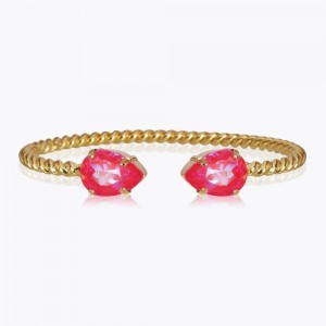 Caroline Svedbom Jewerly Mini Drop Gold Royal Red Delite Βραχιόλι Caroline Svedbom Jewerly Mini Drop Gold Royal Red Delite Βραχιόλι