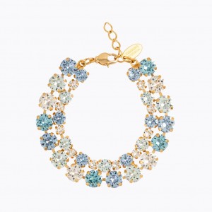 Caroline Svedbom Pomona Gold/Sea Breeze Combo Βραχιόλι