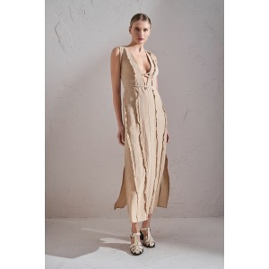 Christelle Nima Gauze V Φόρεμα