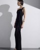 Christelle Nima Braided Black Maxi Φόρεμα