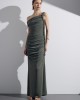 Christelle Nima Braided Chaki Maxi Φόρεμα