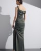 Christelle Nima Braided Chaki Maxi Φόρεμα