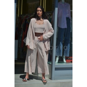 Ckontova Powder Zip Culotte Παντελόνι