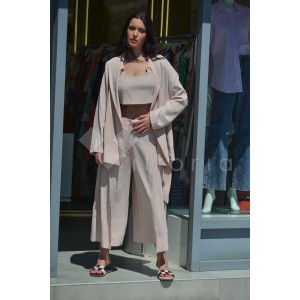 Ckontova Powder Zip Culotte Παντελόνι