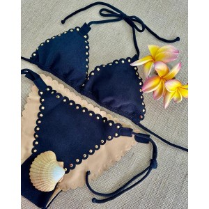 Despi Psique Reversible Black/Almond Μπικίνι