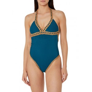 Despi Dreamy Reversible Teal/Burgundy Ολόσωμο Μαγιό