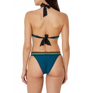 Despi Crocheted Reversible Teal Μπικίνι