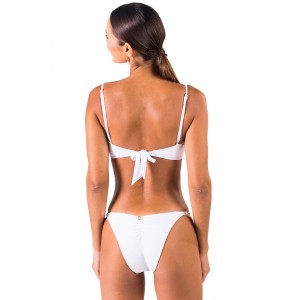 Despi Rockstud White Μπικίνι