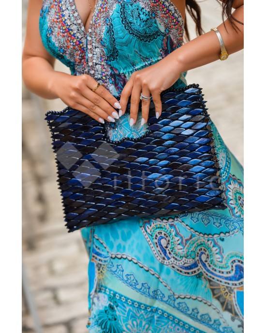 Despi Clutch Navy Τσάντα Χειρός