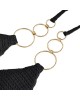Despi Multi Rings Tie Black Μπικίνι