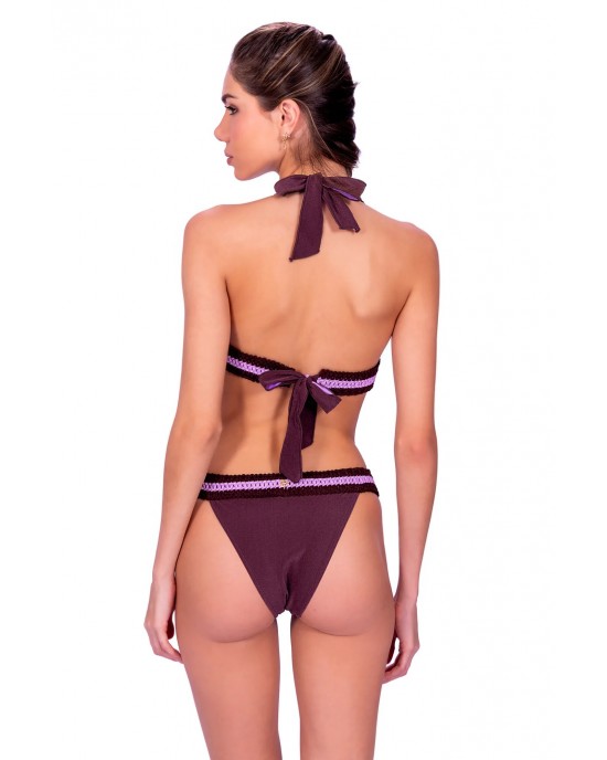 Despi Crocheted Reversible Marsala/Orchid Μπικίνι