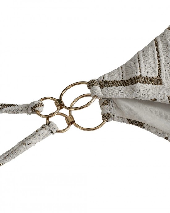 Despi Multi Ring Tie Gold Metal Μπικίνι