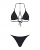 Despi Gold Chain Black Μπικίνι