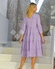 Devotion Ella Midi Φόρεμα Lilac