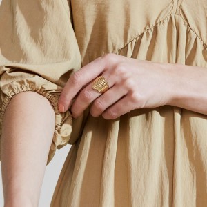 Edblad Ripples Gold Δαχτυλίδι