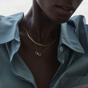 Edblad Trinity Chain Gold 45cm Κολιέ