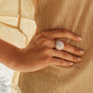 Edblad Amarillo Rhodium Δαχτυλίδι