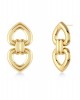 Edblad Beverly Studs Duo Gold Σκουλαρίκια