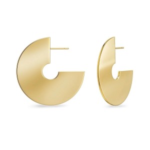 Edblad Oblate Creoles L Gold Σκουλαρίκια