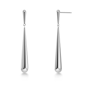 Edblad Drops L Steel Σκουλαρίκια