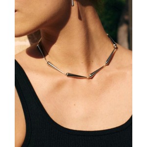 Edblad Drops Multi Steel Κολιέ