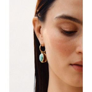Edblad Insignia Hoops Multi Gold Σκουλαρίκια
