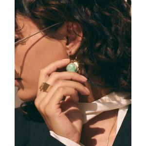 Edblad Insignia Hoops Multi Gold Σκουλαρίκια