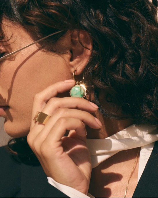 Edblad Insignia Hoops Multi Gold Σκουλαρίκια