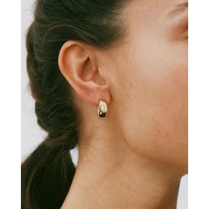 Edblad Selena Hoops S Gold Σκουλαρίκια