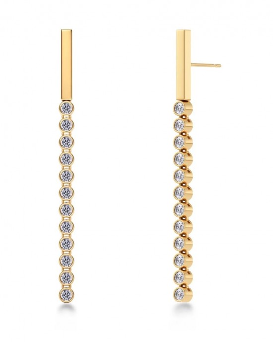 Edblad Twiggy Gold Σκουλαρίκια