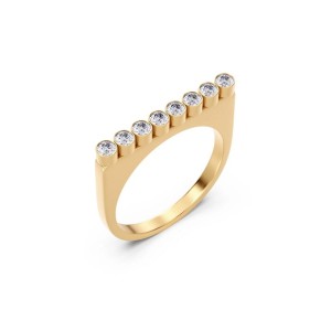 Edblad Twiggy CZ Gold Δαχτυλίδι