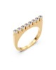 Edblad Twiggy CZ Gold Δαχτυλίδι