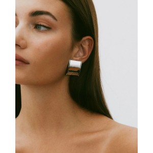 Edblad Frame Studs Steel Σκουλαρίκια