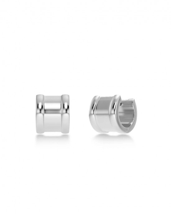 Edblad Frame Hoops Steel Σκουλαρίκια