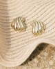 Edblad Corazza Studs L Gold Σκουλαρίκια