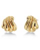 Edblad Corazza Studs L Gold Σκουλαρίκια