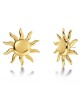 Edblad Sun Studs L Gold Σκουλαρίκια