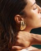 Edblad Tidal Studs L Gold Σκουλαρίκια