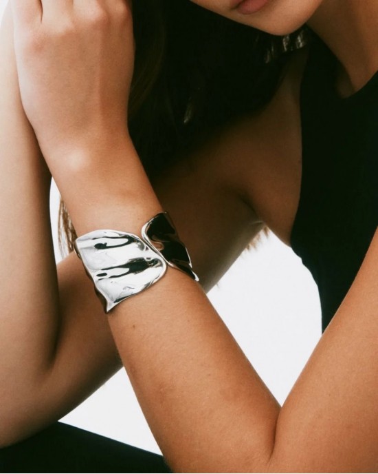 Edblad Tidal Bangle Steel Βραχιόλι