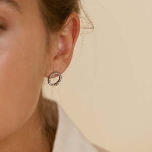 Edblad Glow Studs Σκουλαρίκια Steel