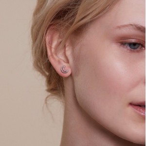 Edblad Callisto Studs Σκουλαρίκια Ασημί